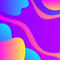 Abstract background. Vector banner template for social media, website and business template presentation. Vector illustration