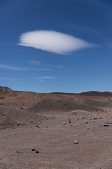 landscape with sky and clouds