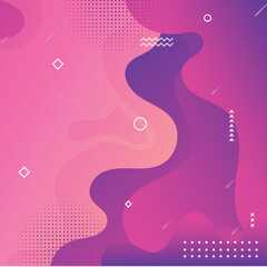 Abstract background. Vector banner template for social media, website and business template presentation. Vector illustration