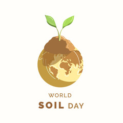 World soil day illustration banner