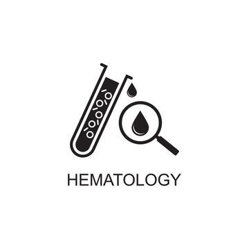 Hematology Icon , Medical Icon Vector