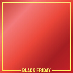 Black Friday label for promotion or sale concept