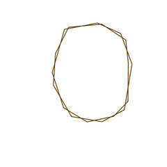 golden wedding frames