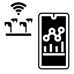 innovation glyph icon