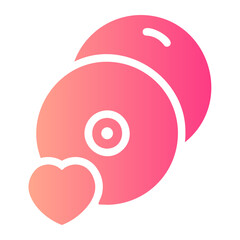 Cd gradient icon