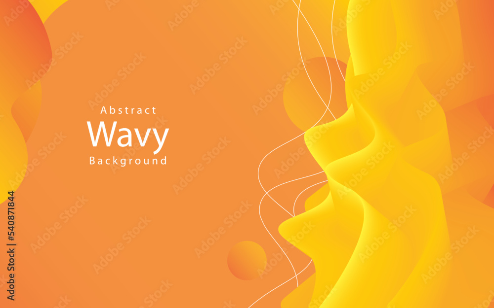 Poster abstract background colorful wavy.modern background