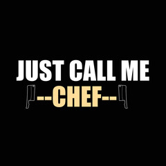 Chef T-shirt design