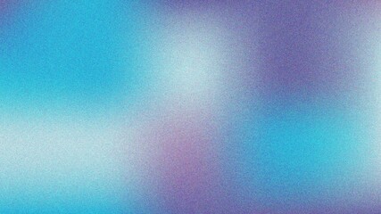 Gradient noise blurred in blue purple color background, grain noise effect wallpaper