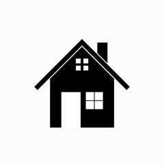 Home Icon. Residence Symbol - Vector