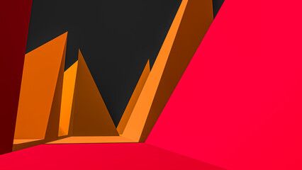 Abstract illustration background mountain 