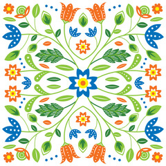floral pattern in vector illustration