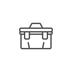 Tool box line icon