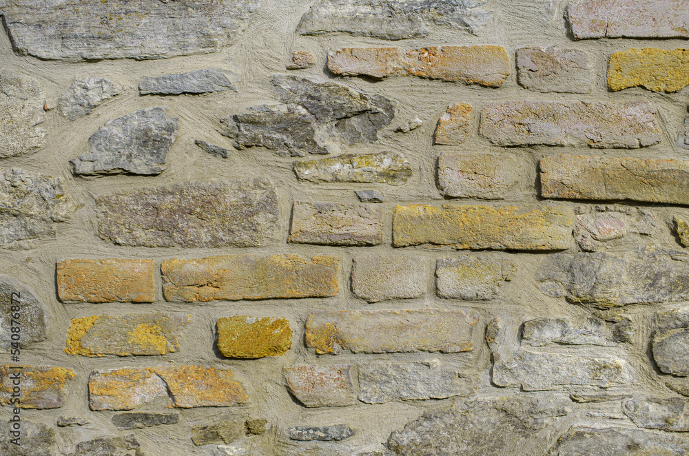 Poster old brick wall texture, grunge background