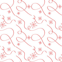 Abstract simple christmas pattern. Colored new year background