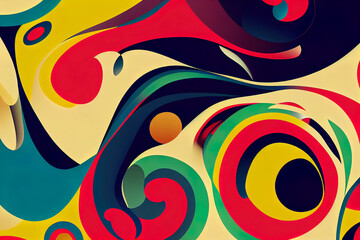 super bright vibrant colors, loseup of the painting. luxury background