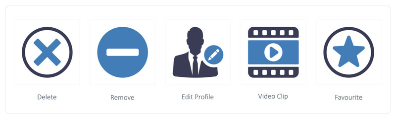 Fototapeta premium delete, remove, edit profile