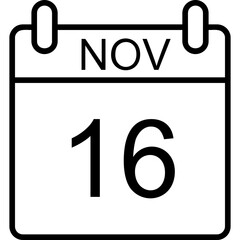 November Icon