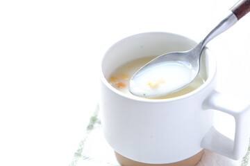 じゃがいもと野菜のポタージュ