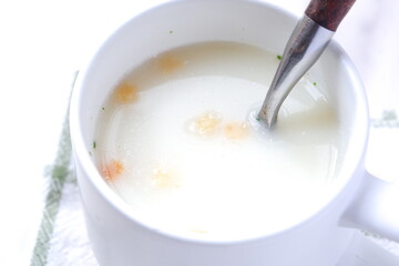 じゃがいもと野菜のポタージュ