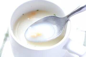 じゃがいもと野菜のポタージュ