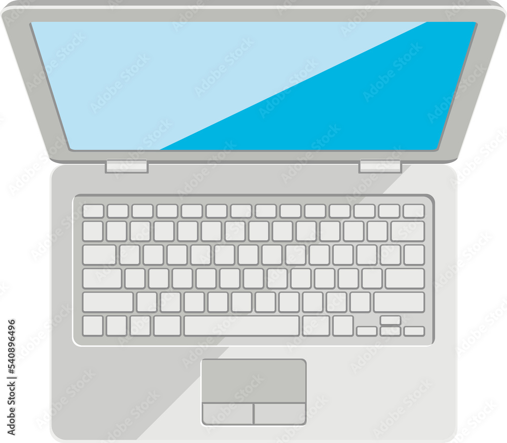 Wall mural computer notebook icon