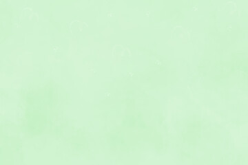 Abstract green watercolor for background