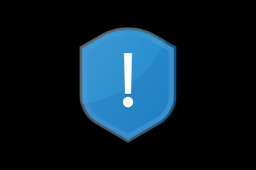 Security alert vector element