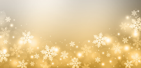 雪の結晶の背景