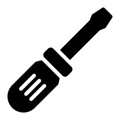 screwdriver glyph icon