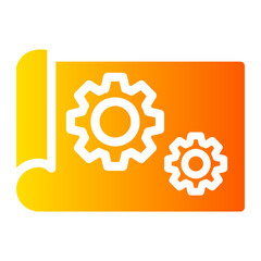 design gradient icon