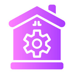 Real Estate gradient icon