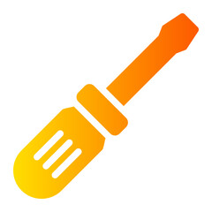 screwdriver gradient icon