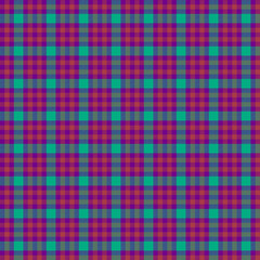 Fototapeta premium Decorative tartan plaid tiles pattern illustration