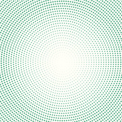 Geometric modern vector pattern with stars. Green and white ornament with dotted elements. Geometric abstract pattern