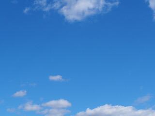 Obraz premium 青空と白い雲