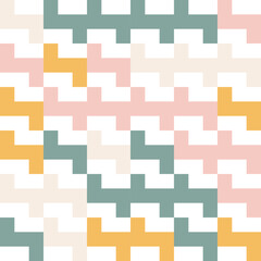 seamless pattern with squares