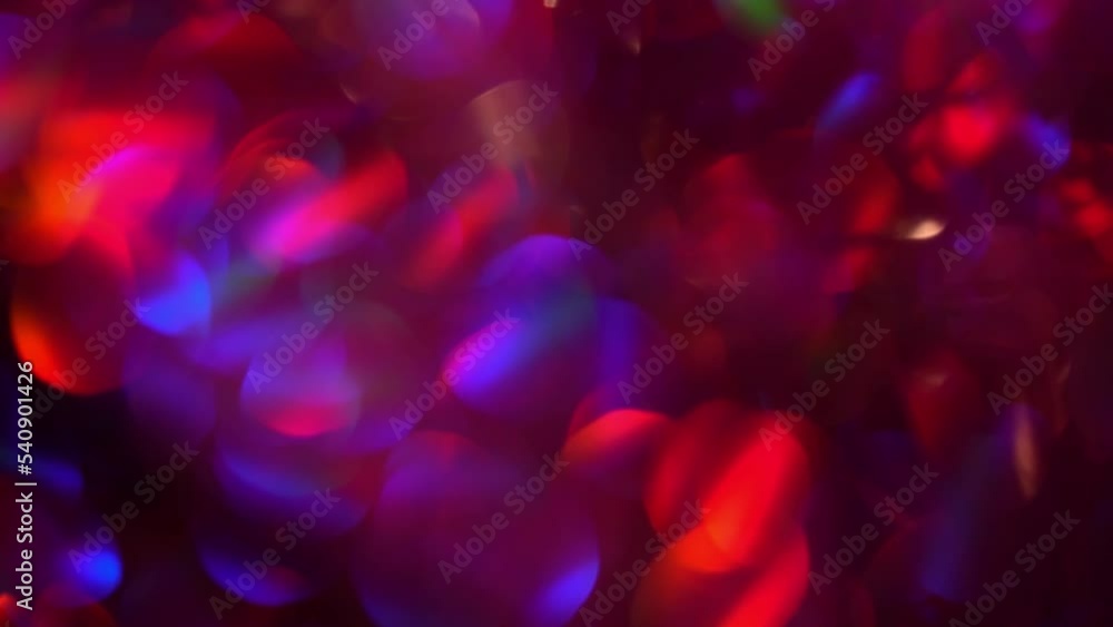 Canvas Prints purple red bokeh motion. festive purple, blue and red luminous colorful lights bokeh movement backgr