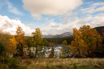 Fototapeta na wymiar View of the Cairngorms, Scotland