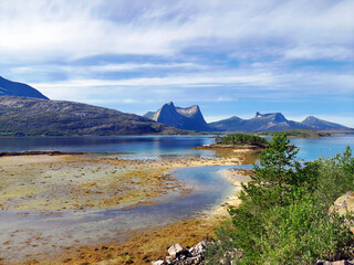 lake in the mountains