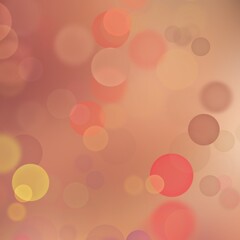 Beautiful bright colored lights. Abstract circles and shapes. Bokeh in the background. Beautiful garlands on abstract background. Template,wallpaper,background with bokeh and circles. Template for pos