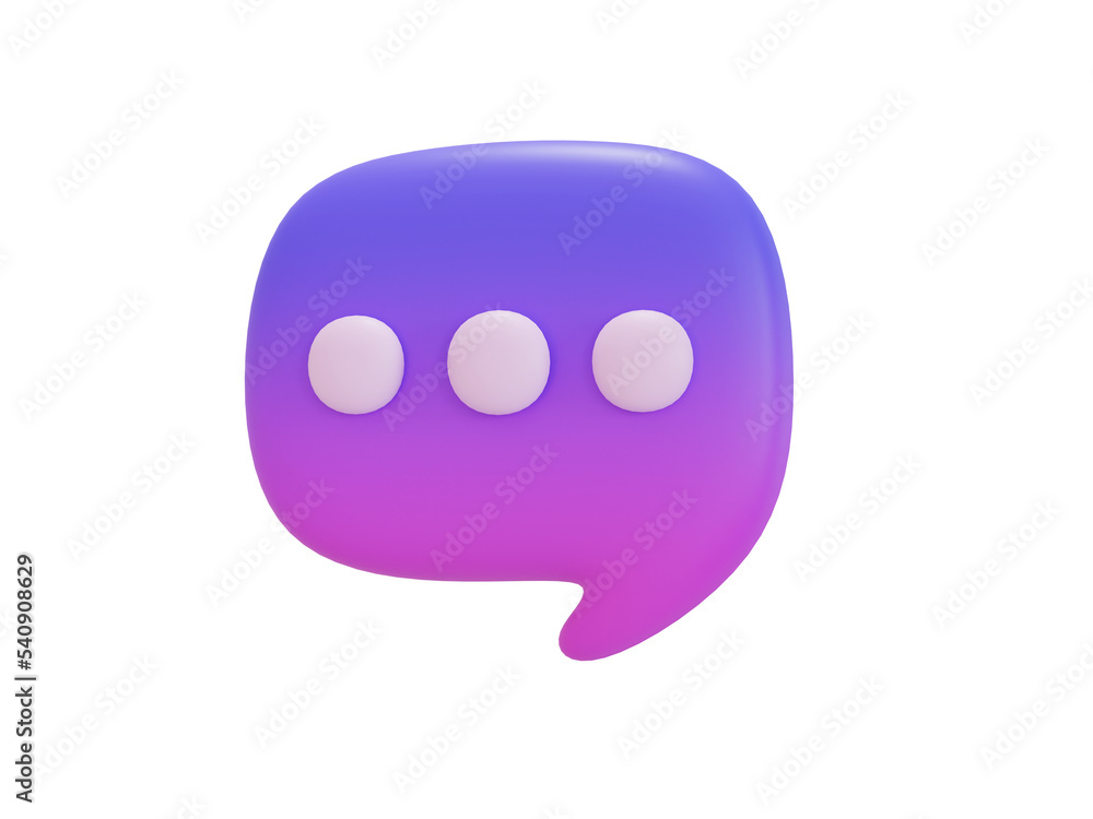 Poster speech text box for discussing and giving advice to customers