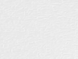 Abstract clean white texture wall 3d rendering illustration. Rough structure surface as paper, plaster or cement background for text space creative design artwork.