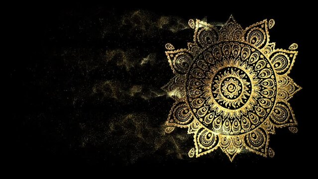 Eid Al Adha Mubarak celebration for the Muslim community with elegant arabesque mandala icon background decorations icon with alpha channel ready