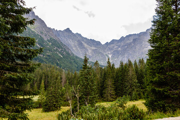 Mountains in the Tatra National Park