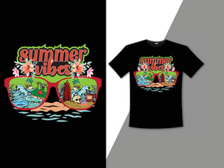 vector typography eyecatching t shirt design