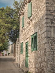 street in the town