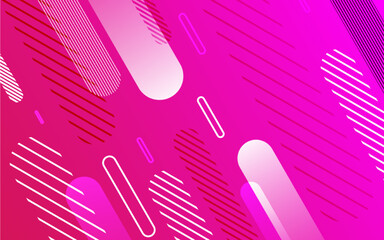 Abstract dynamic pink shape background