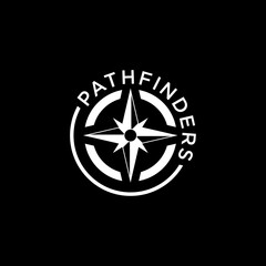 Pathfinder Compass Logo Vector Vintage Business Simple