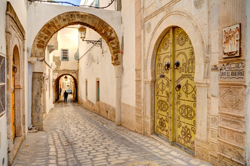 Fototapeta na wymiar Tunis Medina, Tunisia