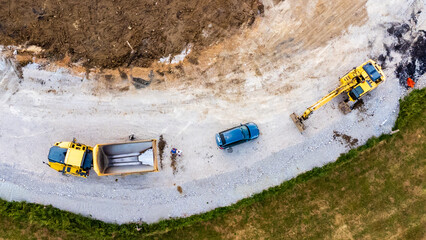 truck, machine and car